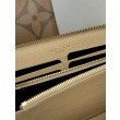 Qualità da grande replica Portafoglio YSL Saint Laurent Monogram Continental con cerniera Albicocca