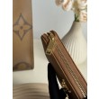 Alta gamma replica Portafoglio YSL Saint Laurent Monogram Continental con cerniera Caramello