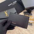 Qualità superiore replica Portafoglio YSL Saint Laurent WOC Uptown Chain Nero