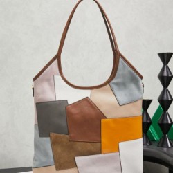 Replica di lusso Bora Pari all'originale replica tote Miu Miu Ivy in pelle patchwork 5BG231 Imitazioni Cloni Bora Pari all'originale replica tote Miu Miu Ivy in pelle patchwork 5BG231 firmate