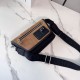 Replica di lusso Bora Pari all'originale replica a tracolla LOEWE Mini Flex tela e pelle scamosciata marrone/nera Imitazioni Cloni Bora Pari all'originale replica a tracolla LOEWE Mini Flex tela e pelle scamosciata marrone/nera firmate