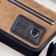 Replica di lusso Bora Pari all'originale replica a tracolla LOEWE Mini Flex tela e pelle scamosciata marrone/nera Imitazioni Cloni Bora Pari all'originale replica a tracolla LOEWE Mini Flex tela e pelle scamosciata marrone/nera firmate