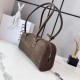 Replica di lusso Borse Imitazioni a tracolla Loewe Amazona 31 pelle nabuk granulata marrone Imitazioni Cloni Borse Imitazioni a tracolla Loewe Amazona 31 pelle nabuk granulata marrone firmate