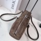 Replica di lusso Borse Imitazioni a tracolla Loewe Amazona 31 pelle nabuk granulata marrone Imitazioni Cloni Borse Imitazioni a tracolla Loewe Amazona 31 pelle nabuk granulata marrone firmate