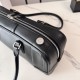 Replica di lusso Borsa a tracolla Loewe Amazona 31 pelle nabuk granulata Nero Imitazioni Cloni Borsa a tracolla Loewe Amazona 31 pelle nabuk granulata Nero firmate