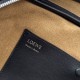 Replica di lusso Borsa a tracolla Loewe Amazona 31 pelle nabuk granulata Nero Imitazioni Cloni Borsa a tracolla Loewe Amazona 31 pelle nabuk granulata Nero firmate