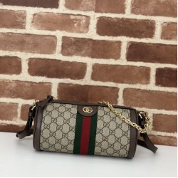 Cloni Borsa a tracolla piccola Gucci Ophidia 795194 Caffè firmate