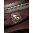 Borsa a tracolla/hobo Miu Miu Ivy in velluto a coste 5BG231