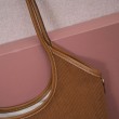 Borsa a tracolla/hobo Miu Miu Ivy velluto a coste 5BG231 Marrone