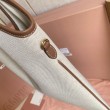 Borse Replica a tracolla Miu Miu Ivy denim con finiture pelle 5BG231 Bianca