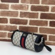 Borsa a tracolla piccola Gucci Ophidia 795194 Beige