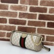 Bora Pari all'originale replica a tracolla piccola Gucci Ophidia 795194 Blu