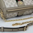 Bora Pari all'originale replica a tracolla piccola Gucci Ophidia 795194 Blu