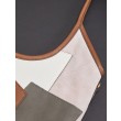 Bora Pari all'originale replica tote Miu Miu Ivy in pelle patchwork 5BG231