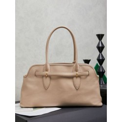Imitazioni borse griffate Tote Miumiu Adventure Nappa 5BG310 Crema
