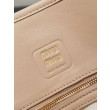 Imitazioni borse griffate Tote Miumiu Adventure Nappa 5BG310 Crema