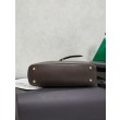 Borse tote pelle Miu Miu Adventure 5BA292 Caffè