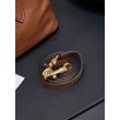 Borse tote pelle Miu Miu Adventure 5BA292 Marrone