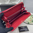 Qualità superiore replica Dettagli perfetti Portafoglio Chanel con cerniera pelle trapuntata rosso caviale Qualità superiore replica Dettagli perfetti Portafoglio Chanel con cerniera pelle trapuntata rosso caviale