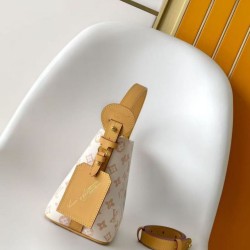 Replica di lusso Borse tote LV Romance All In BB M28355 Gialla Imitazioni Cloni Borse Replica tote LV Romance All In BB M28355 Gialla firmate