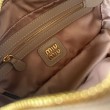 Borse Firmate Replica a mano Miu Miu Arcadie 5BB142 Beige