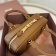 Borse Imitazioni a mano Miu Miu Arcadie 5BB142 Marrone