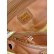 Borsa a mano Miu Miu Arcadie Matelassé Nappa 5BB142 marrone