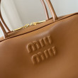 Borsa a mano Miu Miu Beau 5BB172 Marrone Borsa a mano Miu Miu Beau 5BB172 Marrone