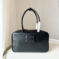Borse Imitazioni a mano Miu Miu Beau 5BB172 Nero