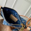 Qualità superiore replica a secchiello in denim LV All In BB M28107