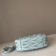 Borsa hobo mini/piccolo Miu Miu Wander Matelasse Blu