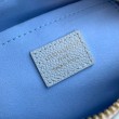 Borse Replica LV Speedy Bandoulière 20 M28314 blu