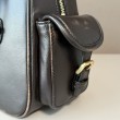Borse Imitazioni a tracolla Miu Miu Pocket con manico superiore Caffè