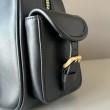 Borse a tracolla Miu Miu Pocket con manico superiore Nero