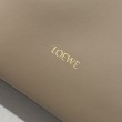 Pochette con coulisse Borse Loewe Flamenco Beige