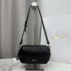 Borsa a tracolla Dior Bow nera