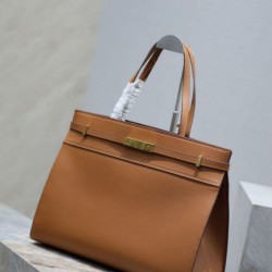 Cloni Borsa shopper YSL Saint Laurent Manhattan Nano marrone firmate