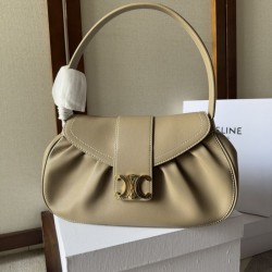 Cloni Borse Replica Alta Qualità a tracolla media Celine Polly Beige firmate