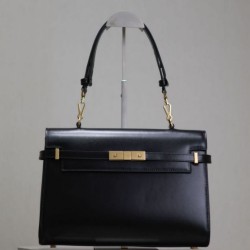 Cloni Borsa a tracolla YSL Saint Laurent Manhattan Nera firmate