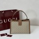Cloni Borse Replica Gucci Padlock Small con manico superiore 838991 Marrone firmate