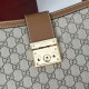 Cloni Borse Replica Gucci Padlock Small con manico superiore 838991 Marrone firmate