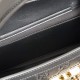 Cloni Borse Replica Gucci Padlock Small con manico superiore 838991 Nero firmate