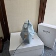 Borsa a tracolla Celine Lulu per adolescenti Blu
