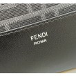 Borsa a tracolla Hobo Fendi Fendigraphy Nero