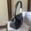 Borse Replica a tracolla media Celine Polly Nero