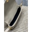 Borse Replica a tracolla mini Loulou YSL Saint Laurent Beige