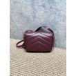 Borsa a tracolla mini Loulou YSL Saint Laurent Bordeaux