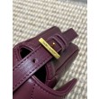 Borsa a tracolla mini Loulou YSL Saint Laurent Bordeaux