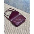 Borsa a tracolla mini Loulou YSL Saint Laurent Bordeaux