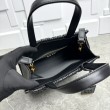 Borsa tote Miu Miu in pelle nappa trapuntata nera
